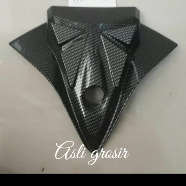 COVER TUTUP DADA BODY TAMENG DEPAN CARBON IMPORT YAMAHA AEROX 155cc