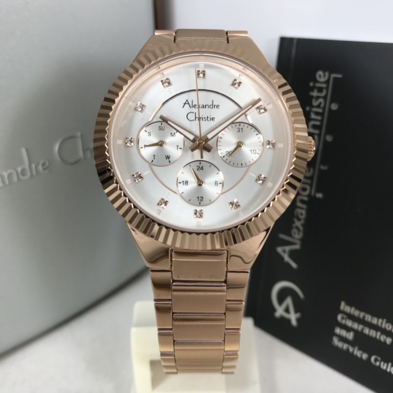jam tangan wanita alexandre christie ac 2900 original 1 th