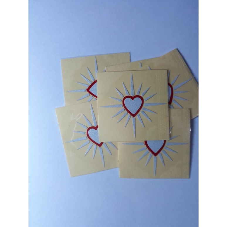 

stiker psht hati bersinar / sticker hati bersinar PSHT stiker logo terate