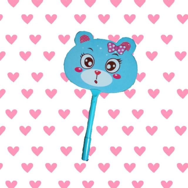 

Pena Kipas Kucing Biru Lucu