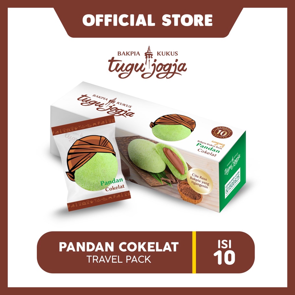 

Pandan Cokelat - Travel Pack Isi 10