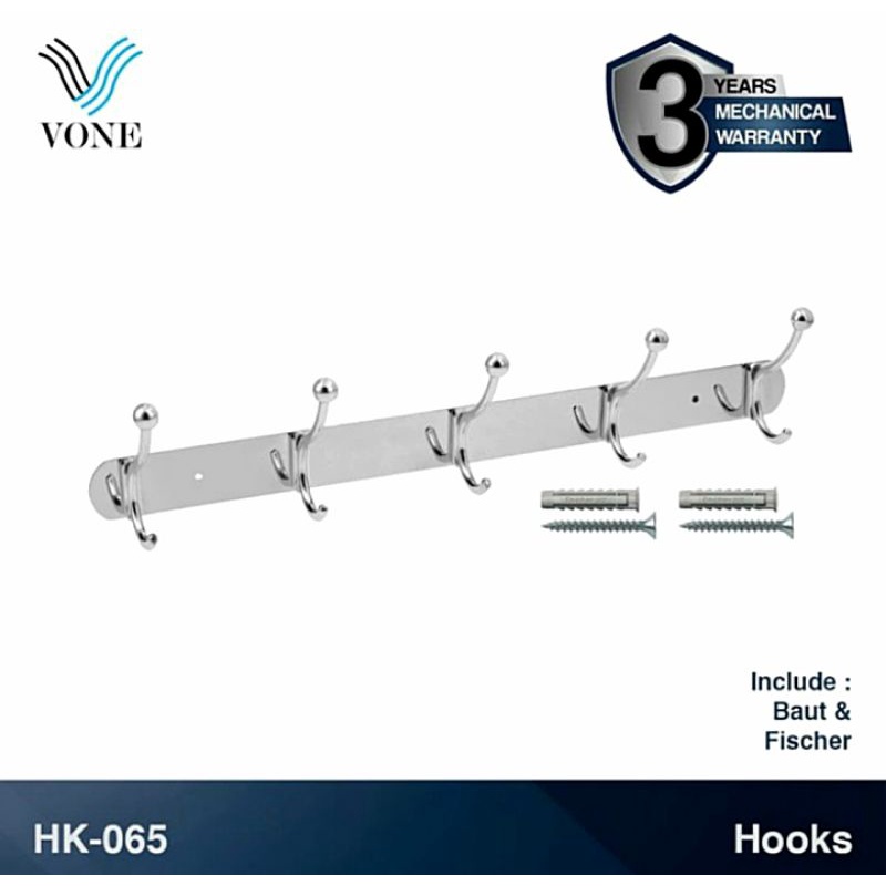 Hook Vone HK-065/Gantungan Baju Vone