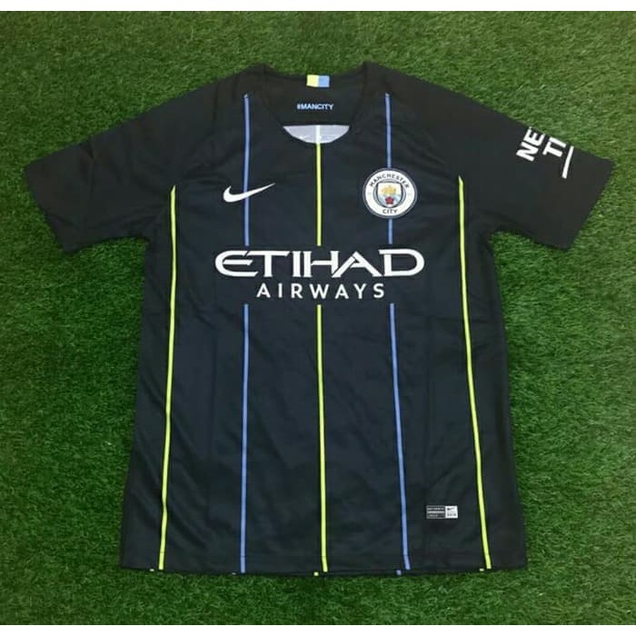 EXCLUSIVE Jersey Bola MANCHESTER CITY Away 2018/2019 Grade ORI LIMITED