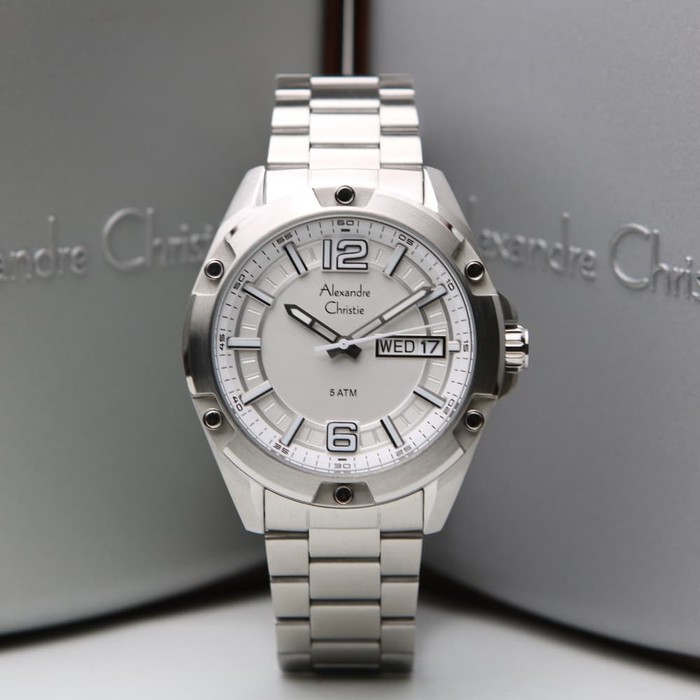 BEST SELLER!!! JAM TANGAN PRIA ALEXANDRE CHRISTIE AC 6518 SPORTY ORIGINAL GARANSI RESMI 1 TAHUN