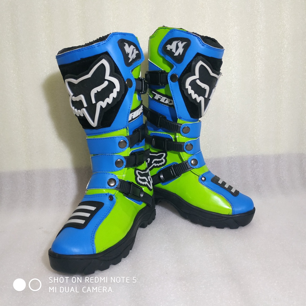 Sepatu cross anak sepatu balap anak trail adventure trabas sepatu motor cross terlaris 02
