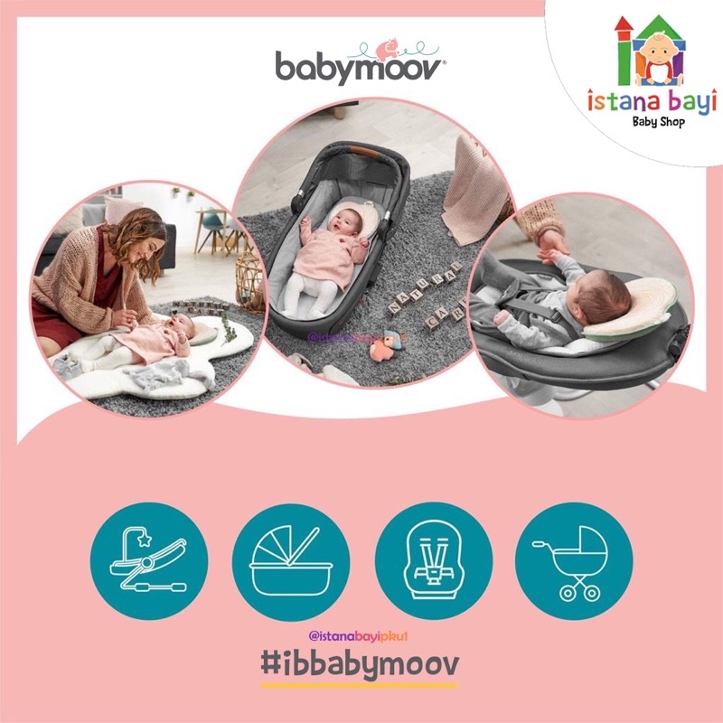 Babymoov Lovenest Bantal anti peyang - Bantal bayi Anti peyang