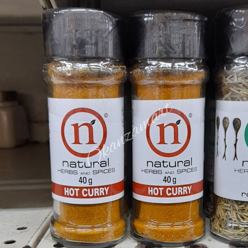 

Natural Hot Curry 40gr