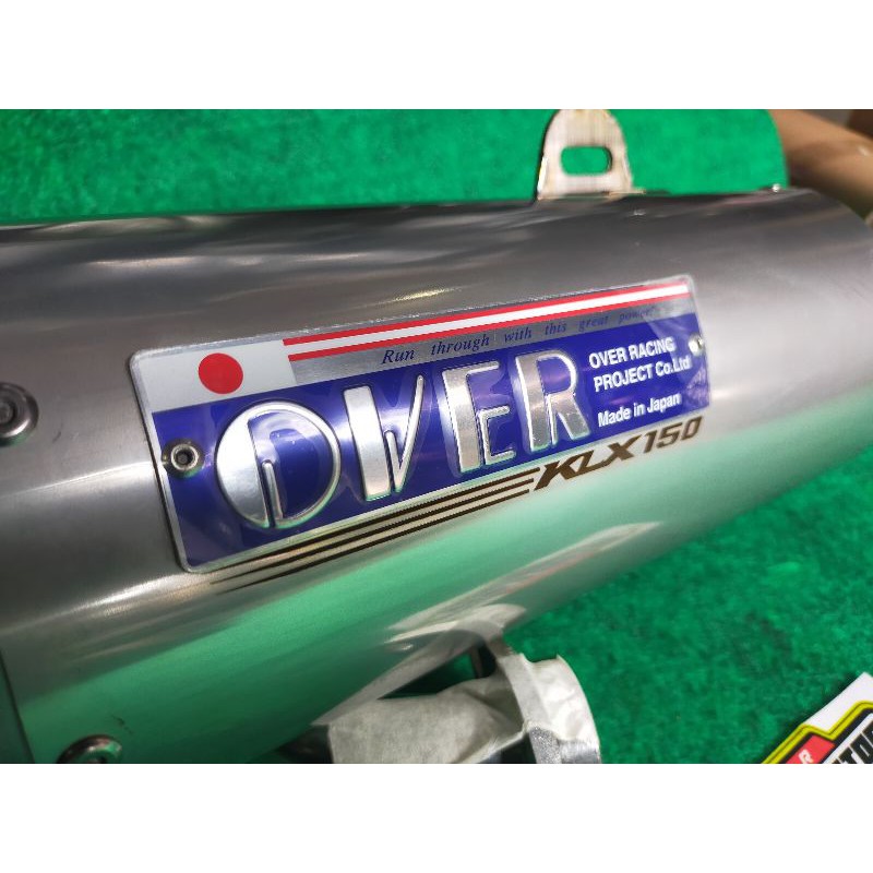knalpot over racing japan klx/crf original