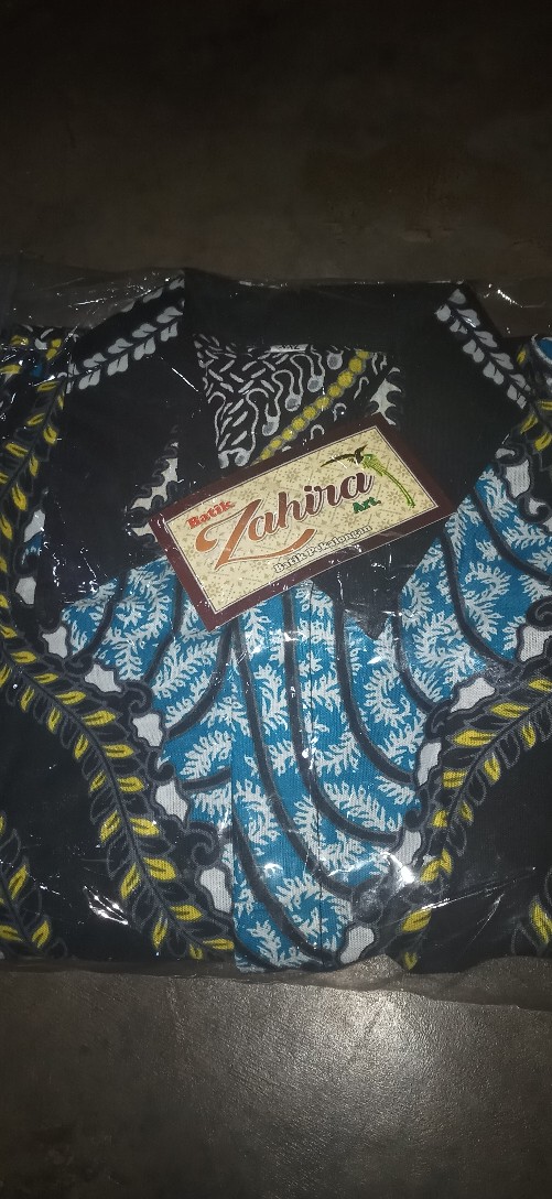 Bswart Batik Hrb026 Kenongo Hem Pendek Padi Pekalongan M L Xl Xxl  Batik Pria Murah Modern L