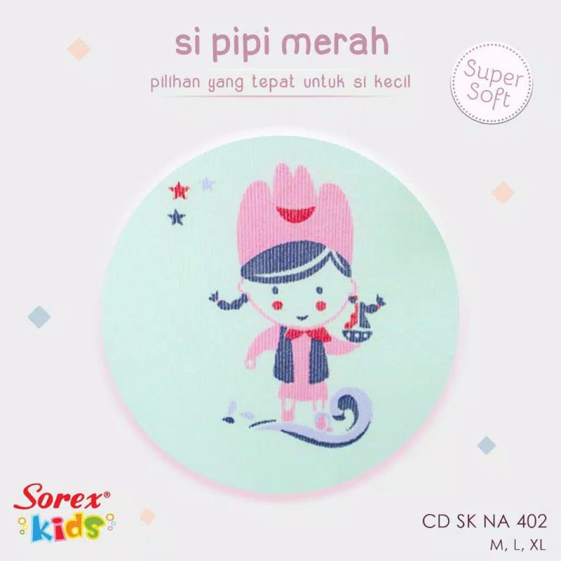 SOREX Kids Celana Dalam Anak-Wanita NA 402 Super Soft