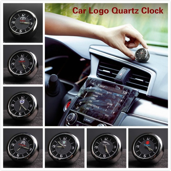 Automobile Quartz Clock Car Decoration Watch Ornaments Vehicle Auto Interior Watch Digital Pointer A