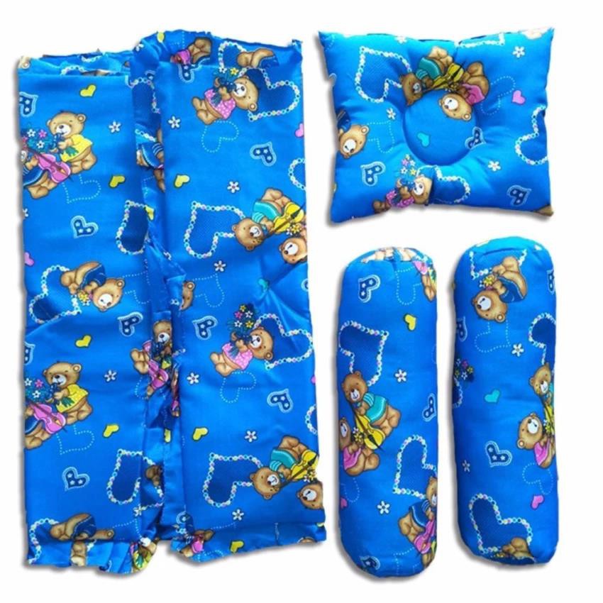 Panda bantal guling bedcover selimut set 4 in 1 random motif baby gift set