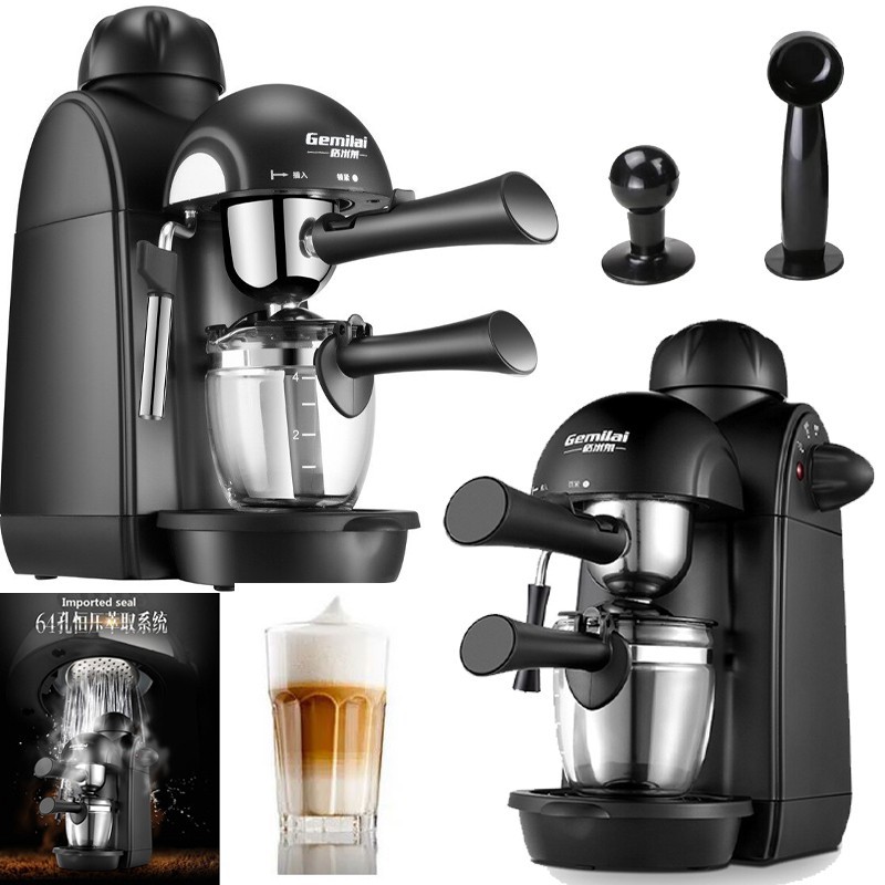 C-POT Mesin Kopi Semi Automatic Espresso Machine 240ml CRM2008