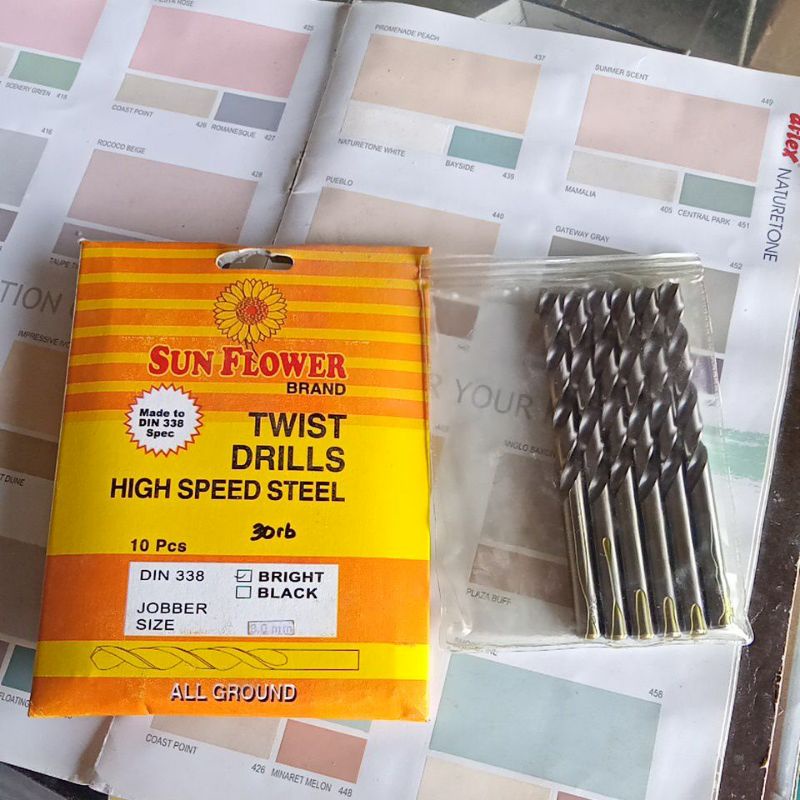 mata bor besi dan kayu