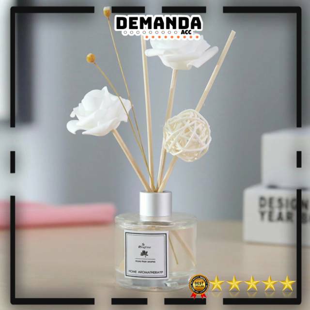 HUMI REED DIFFUSER AROMA TERAPI PENGHARUM RUANGAN AROMATHERAPY ESSENTIAL OIL RATTAN STICK PARFUM RUANGAN