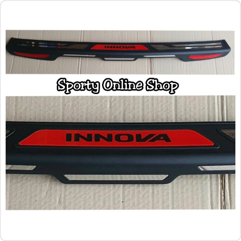 Sill Plate Belakang Innova Reborn 2016 ON Model SPORTY