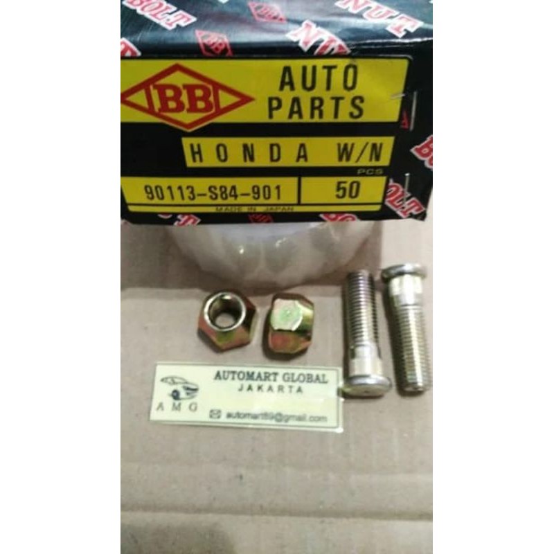 baut roda honda accord vti 42mm japan