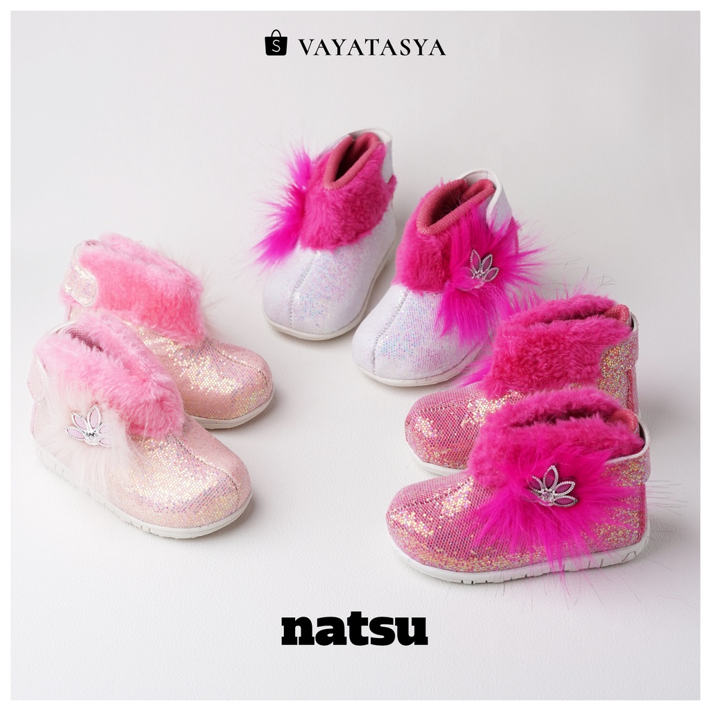 Vayatasya Karenina | NATSU / Sepatu Boots anak perempuan 2-3 tahun  / Sepatu Boots Fashion Lucu