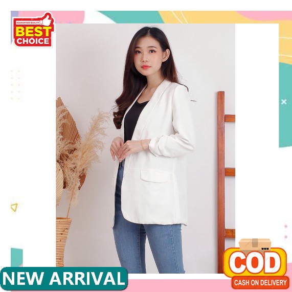 Blazer Wanita Jumbo / Blazer Hanna / Blazer Kerja Wanita / Blazer Casual / Blazer Kerja Wanita Size 