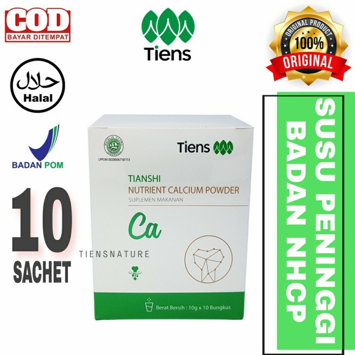 

Susu Penambah Tinggi Badan / Susu Kalsium Tiens / Tinggi Badan