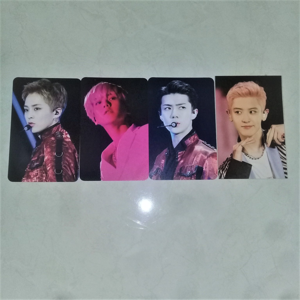 PHOTOCARD DVD BLURAY EXO FILM LIVE JAPAN TOUR XIUMIN BAEKHYUN CHANYEOL SEHUN
