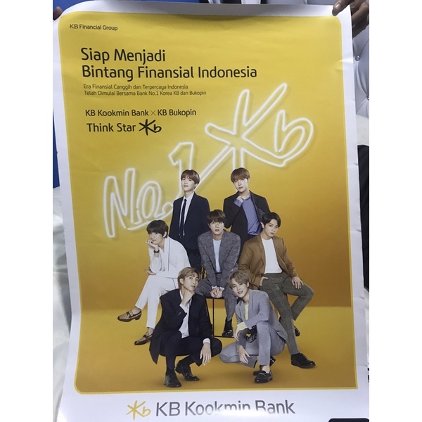 Poster BTS : KB Kookmin Bank X KB Bukopin