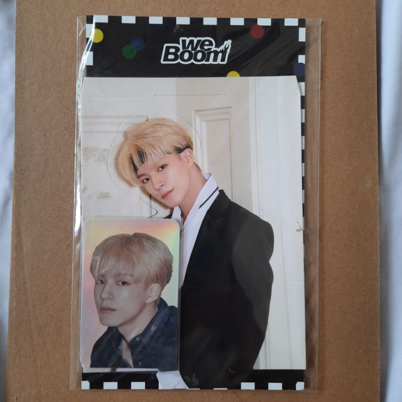 NCT DREAM JENO HOLO WE BOOM WB SET PC PHOTOCARD STANDEE