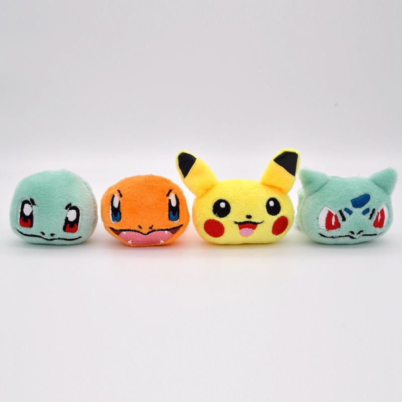 Mainan Gelang Slap Band Boneka Plush Pokemon Pikachu Genie Turtle Untuk Hadiah Ulang Tahun Anak