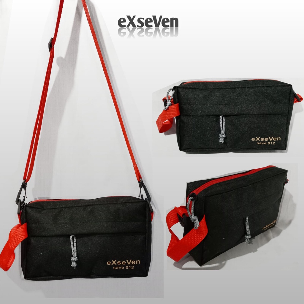 Tas Selempang pria-wanita Slingbag Pouch Asli Distro Original-eXseven Handbag Best Seller