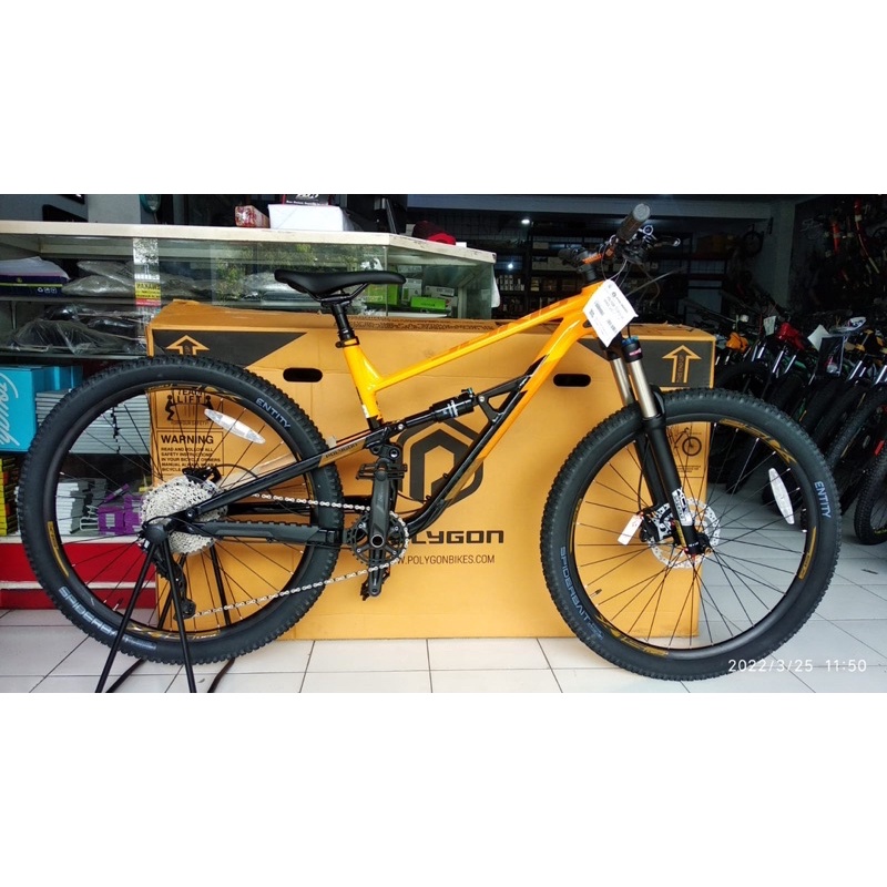 SEPEDA MTB 27.5 / 29 POLYGON SISKIU D6 ORANGE 1 x 10 speed BARU GARANSI RESMI