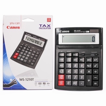 

Canon Kalkulator WS 1210T (12 Digit) + Free Gift