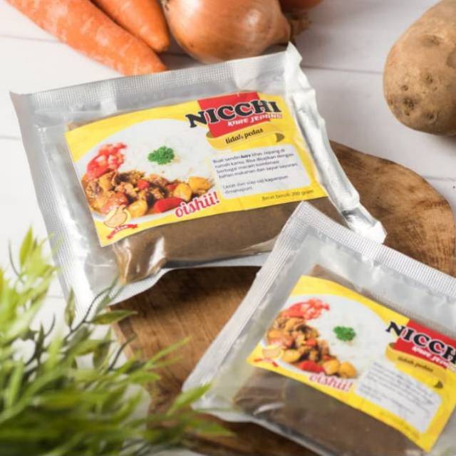 

Nicchi Nicchi Bumbu Kare Kari Jepang 200 gr ( Rasa ayam, sapi, jamur)