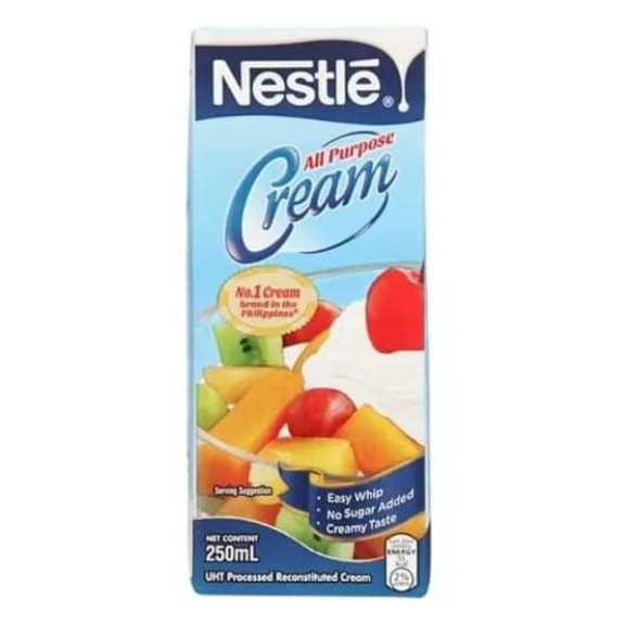 

Impor Nestle All Purpose Cream Halal Original Filipina Krim Masak Serba Guna 250ml 125ml