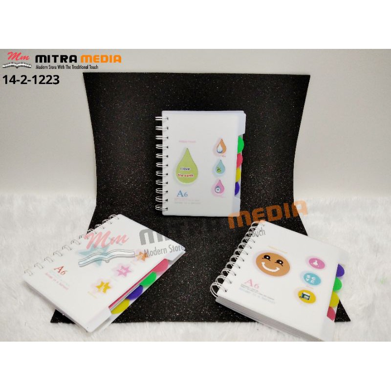 

BLOCK NOTE SPIRAL MINI A6 MURAH