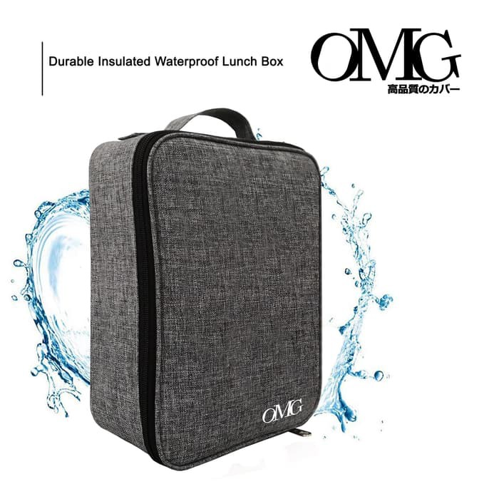 LUNCH BAG URBAN LIFESTYLE TAS MAKANAN MAKAN INSULATED HOT COLD BEKAL