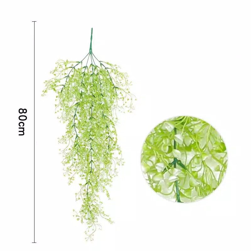 NM582 Daun Rambat 1Pcs / Daun Pot Gantung Bunga Plastik-4