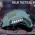 Helm Tactical Mich 2001 Cover Hijau Armi