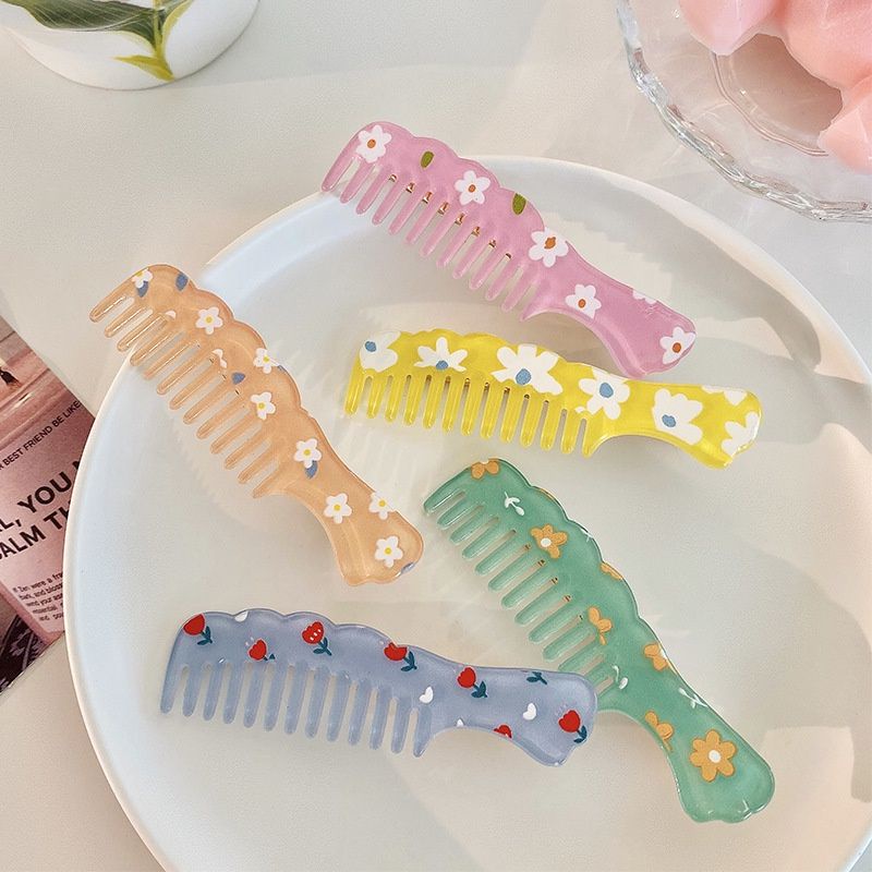Jepit Rambut Sisir Akrilik Premium Jepitan Korea Hair Anak dan Remaja