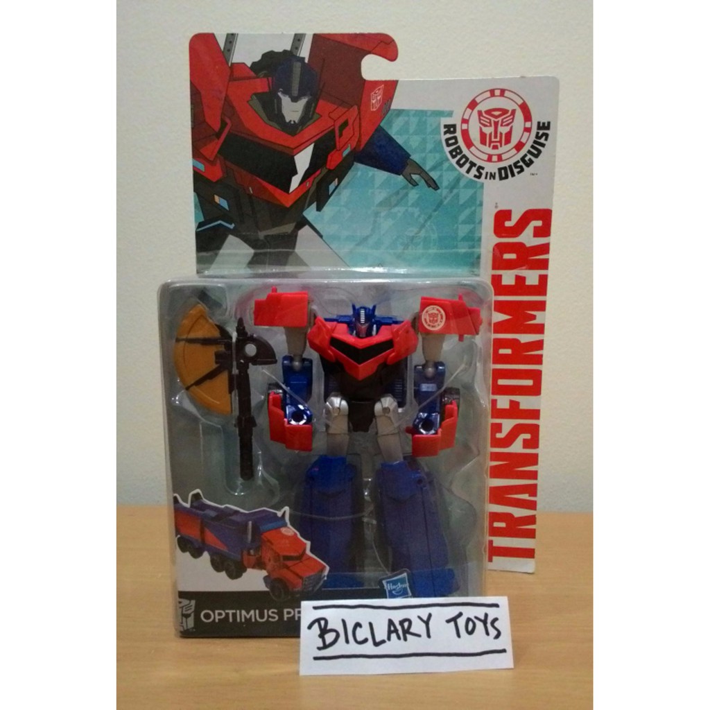 Transformers Optimus Prime Robots In Disguise RID Deluxe Hasbro ORI