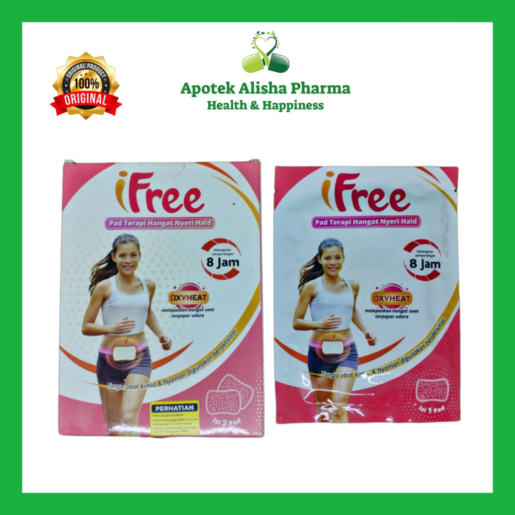 iFREE Pad Terapi Hangat Nyeri Haid - Ifree Oxyheat Pad/Ifre Pad/Ipri