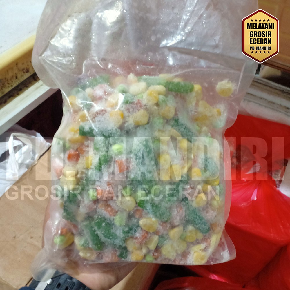 

FROZEN MIXED VEGETABLES QINGDAO 1 KG