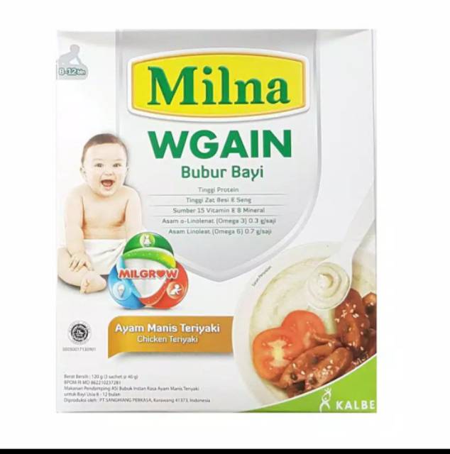 Milna Wgain 6+ dan 8+ 120 gr