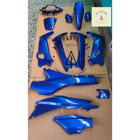 Cover Full Body Halus Supra Fit Lama Atau Supra X Lama Warna Biru Tahun 2004