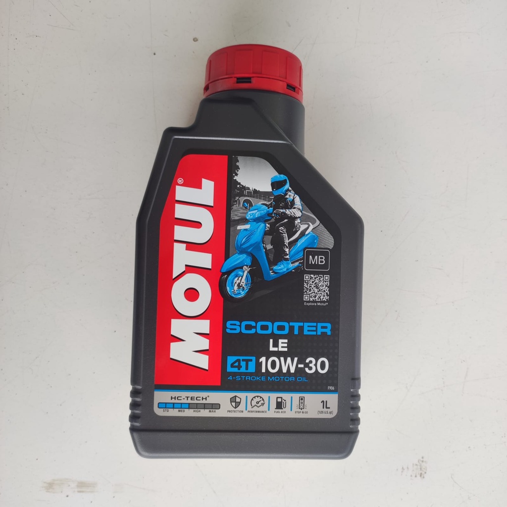 Oli motor matic MOTUL SCOOTER LE 10W30 1L 4T API SL JASO MB