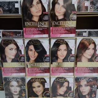  LOREAL  EXCELLENCE HAIR COLOR CAT  RAMBUT  PREMIUM Shopee 