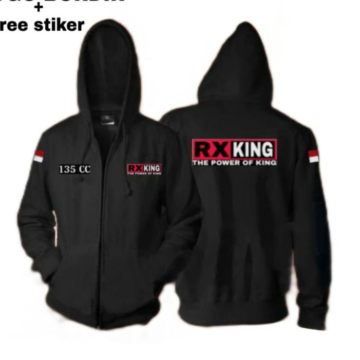 Dijamin Miring harga.. JAKET SWEATER HOODIE RX KING YRKI BORDIR Jaket Rx King Sweater Raja Rx King