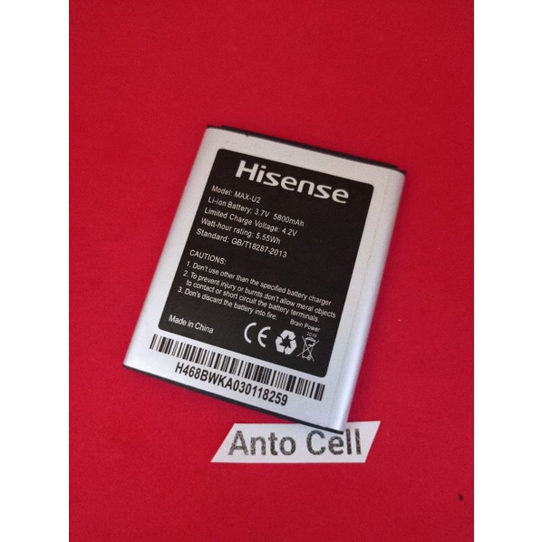 Baterai batre Andromax E2+ E2 plus / Andromax U2 LI37190A B16C2G original battery hp