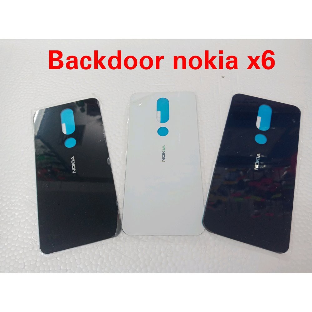 Backdoor Tutupan Nokia 6.1 plus X6 Original