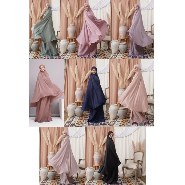 ARMII ARMI MUKENA PRAYER SET ARMANY SILK LUXURY SILK ARMII.ID ARMI.ID