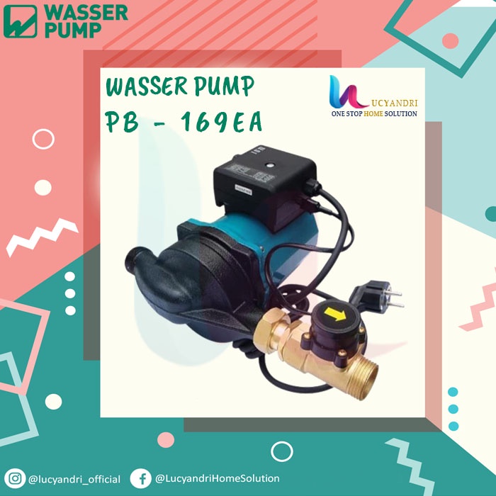 WASSER Booster Pump PB-169EA / Pompa Dorong / Pompa Air